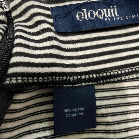 Eloquii plus size striped mini skirt 20W NWOT - Picture 4 of 4